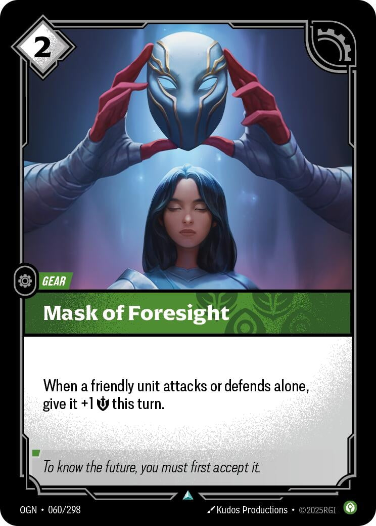 Mask of Foresight (060/298) (OGN)