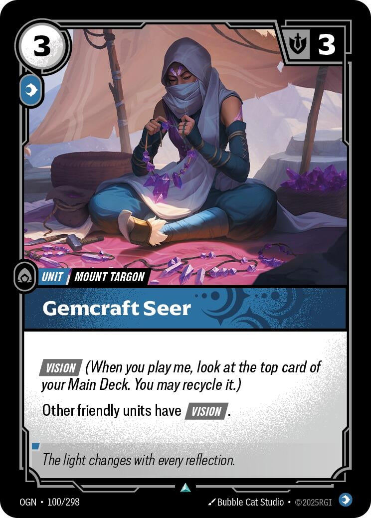 Gemcraft Seer (100/298) (OGN)