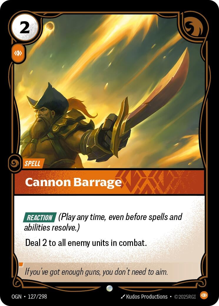 Cannon Barrage (127/298) (OGN)