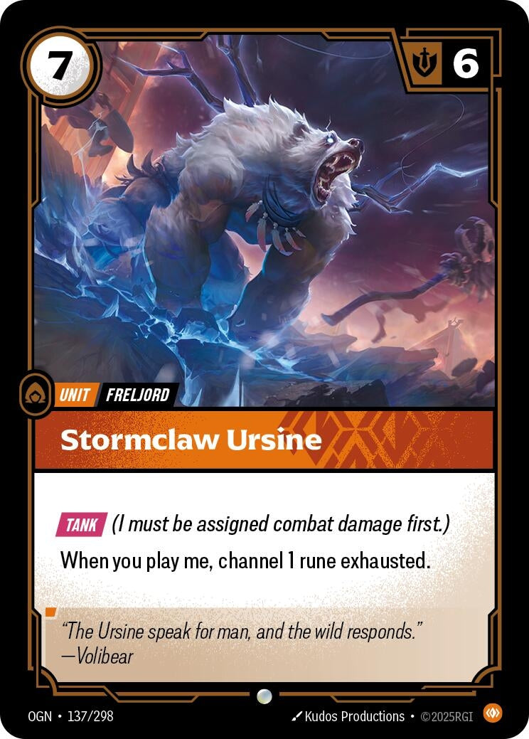 Stormclaw Ursine (137/298) (OGN)