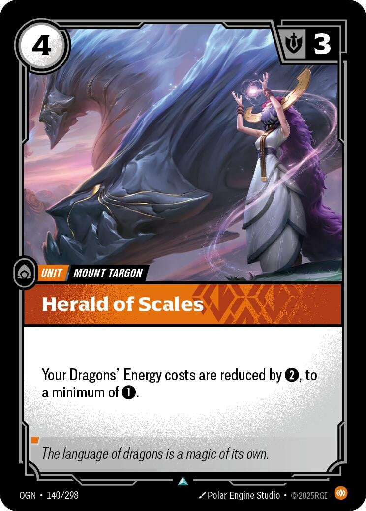 Herald of Scales (140/298) (OGN)