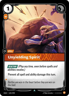 Unyielding Spirit (145/298) (OGN)