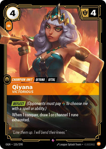 Qiyana - Victorious (155/298) (OGN)
