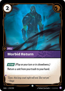 Morbid Return (170/298) (OGN)