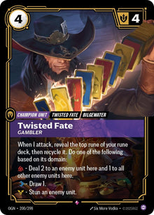Twisted Fate - Gambler (200/298) (OGN)