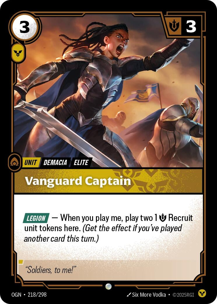 Vanguard Captain (218/298) (OGN)