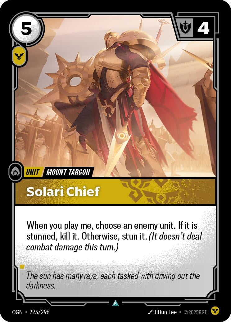 Solari Chief (225/298) (OGN)