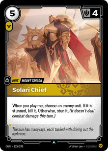 Solari Chief (225/298) (OGN)