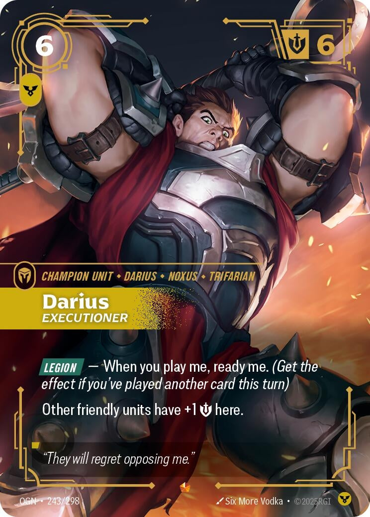 Darius - Executioner (243/298) (OGN)