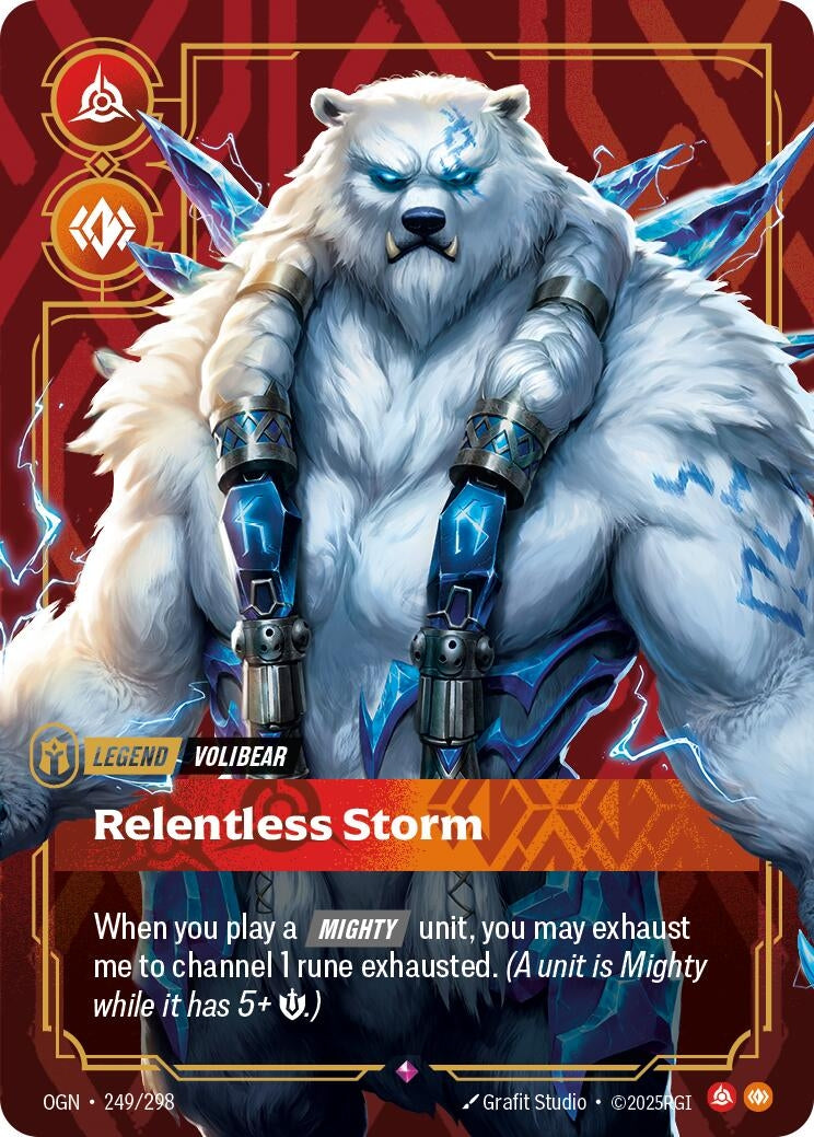 Volibear - Relentless Storm (249/298) (OGN)