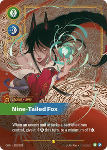 Ahri - Nine-Tailed Fox (Overnumbered) (303/298) (OGN)