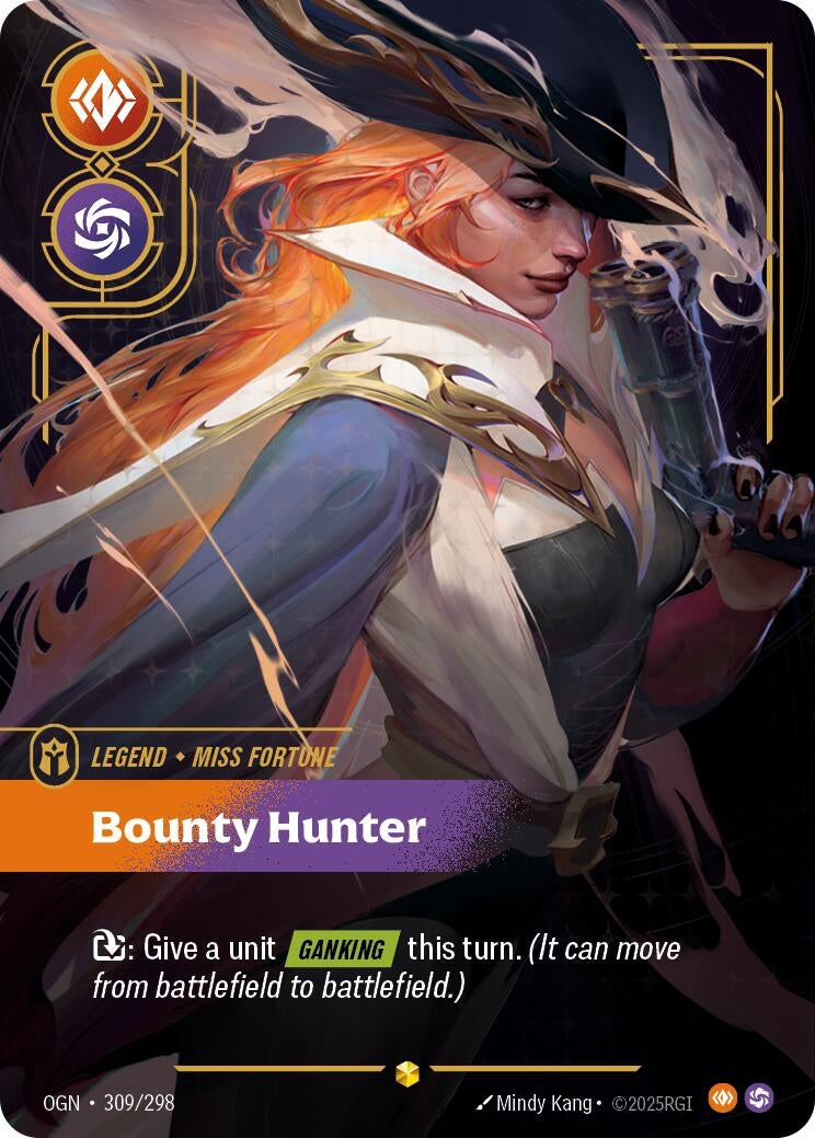 Miss Fortune - Bounty Hunter (Overnumbered) (309/298) (OGN)