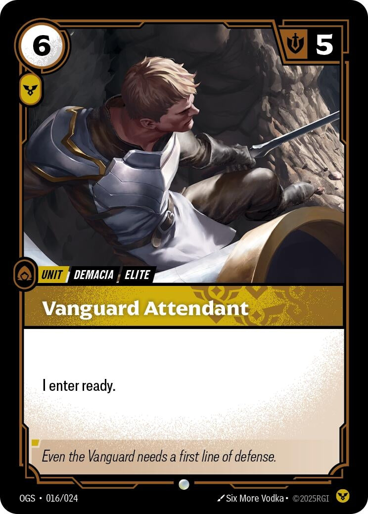 Image for Vanguard Attendant (016/024) (OGS:PG) - Riftbound: League of Legends Trading Card Game