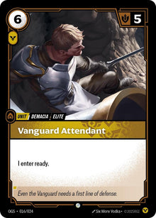Image for Vanguard Attendant (016/024) (OGS:PG) - Riftbound: League of Legends Trading Card Game