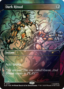 Image for Dark Ritual (2001) (Rainbow Foil) (2001) (SLD) - Magic: The Gathering