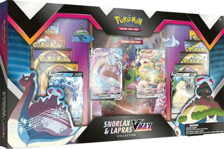 Image for Snorlax & Lapras VMAX Collection - Pokemon