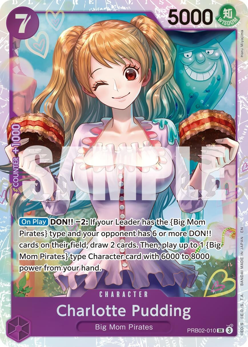 Image for Charlotte Pudding - PRB02-010 (PRB02-010) (PRB-02) - One Piece Card Game