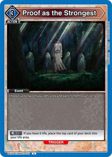 Proof as the Strongest (UE11BT/RNK-1-031) (UE11BT)