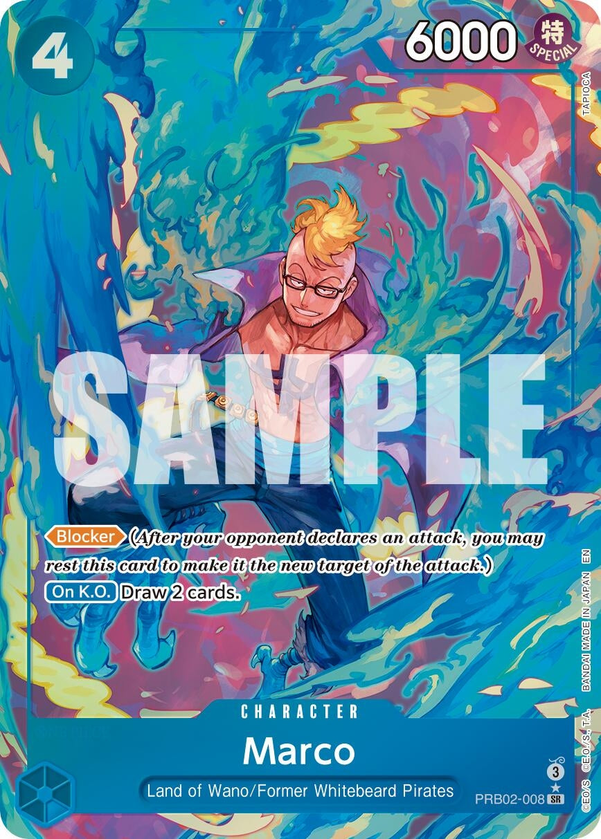 Image for Marco (Alternate Art) (PRB02-008) (PRB-02) - One Piece Card Game