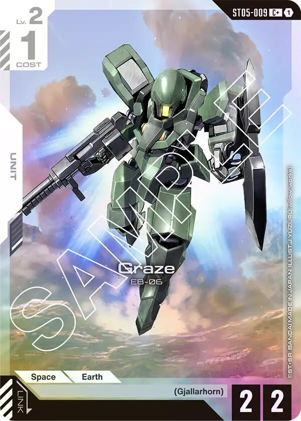 Image for Graze (C+) (ST05-009) (ST05) - Gundam Card Game