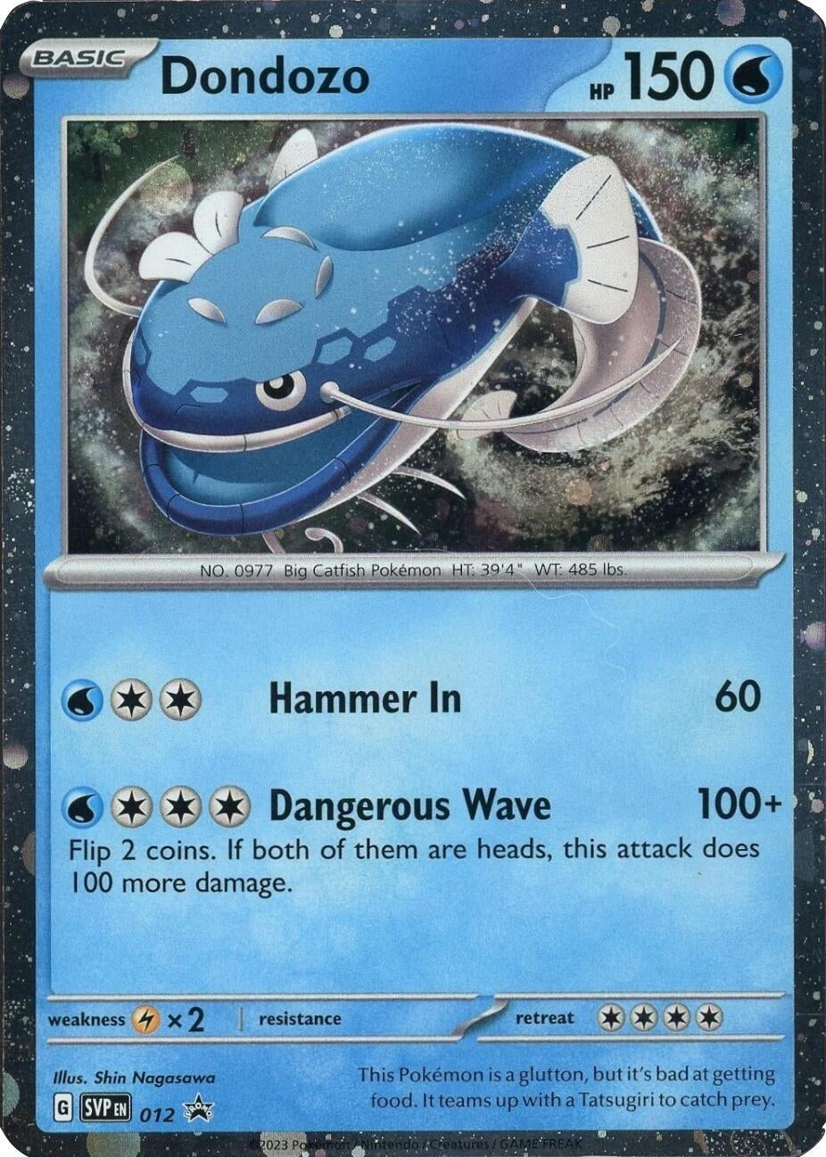 Image for Dondozo - 012 (Cosmos Holofoil) (012) (SVP) - Pokemon