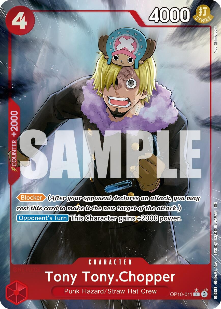 Image for Tony Tony.Chopper (Alternate Art) (OP10-011) (PRB-02) - One Piece Card Game