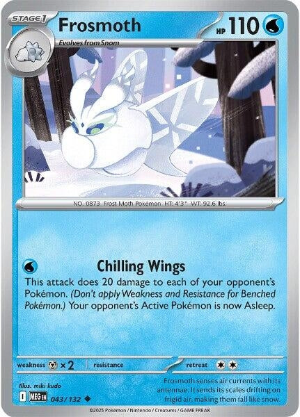 Frosmoth (043/132) (MEG)