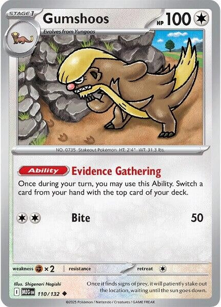 Gumshoos (110/132) (MEG)