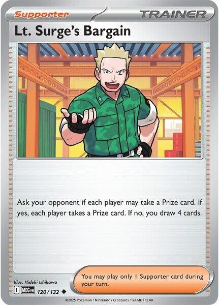 Lt. Surge's Bargain (120/132) (MEG)