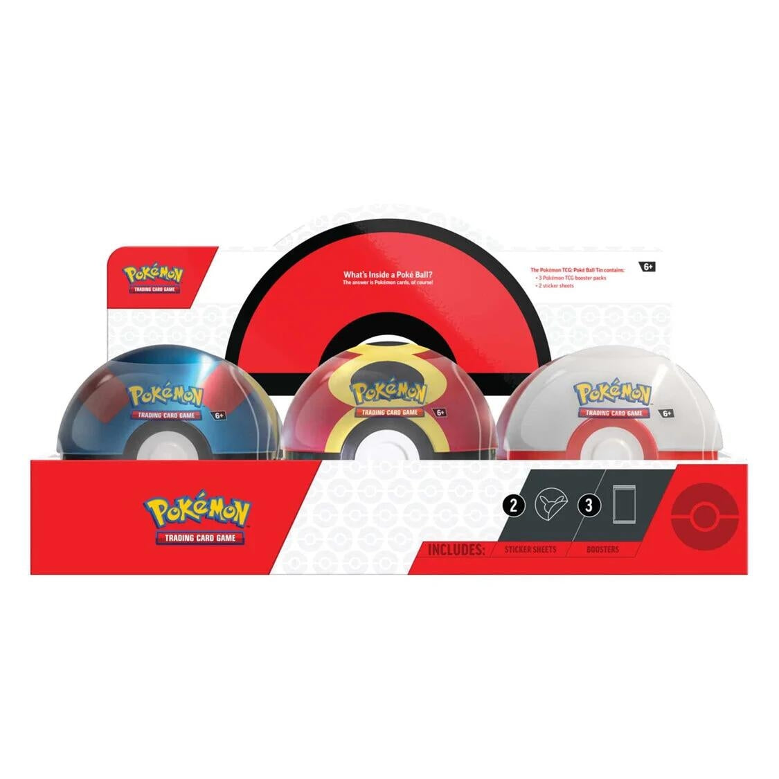 Image for Poke Ball Tin Display (Q4 2025) - Pokemon