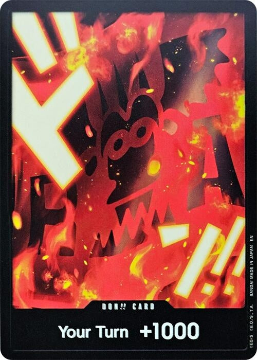 Image for DON!! Card (Dragon) (PRB-02) - One Piece Card Game
