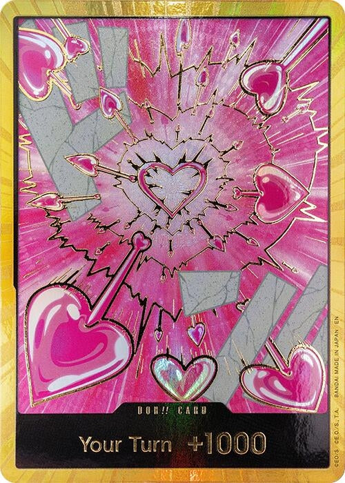 Image for DON!! Card (Boa Hancock) (Gold) (PRB-02) - One Piece Card Game