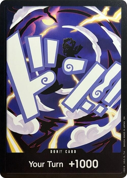 Image for DON!! Card (GEAR5 Luffy) (PRB-02) - One Piece Card Game