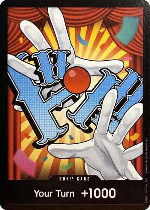 Image for DON!! Card (Buggy) (PRB-02) - One Piece Card Game