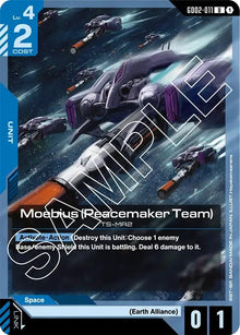 Image for Moebius (Peacemaker Team) (GD02-011) (GD02) - Gundam Card Game
