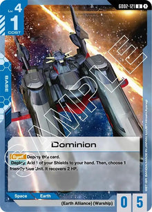 Image for Dominion (GD02-121) (GD02) - Gundam Card Game
