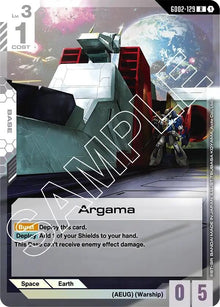 Image for Argama (GD02-129) (GD02) - Gundam Card Game