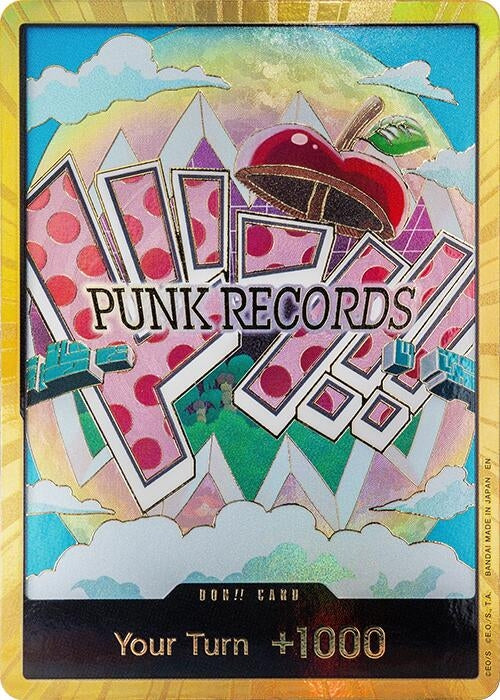 DON!! Card (Vegapunk) (Gold) (PRB-02)