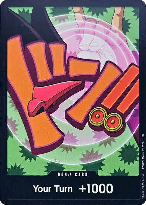 Image for DON!! Card (Foxy) (PRB-02) - One Piece Card Game
