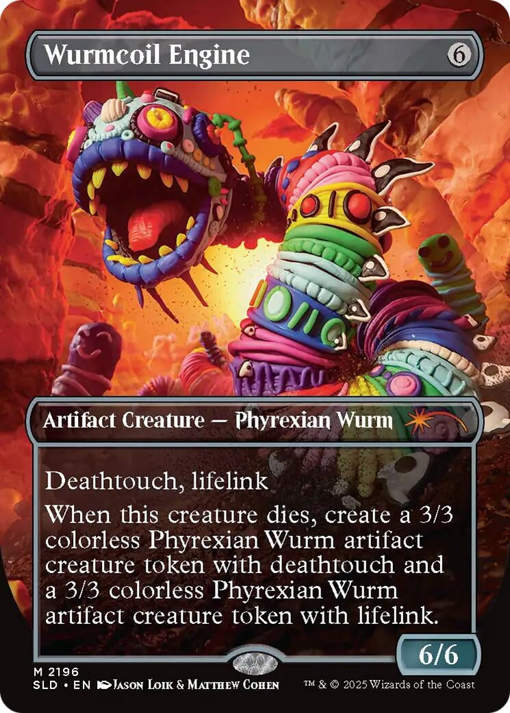 Image for Wurmcoil Engine (2196) (2196) (SLD) - Magic: The Gathering