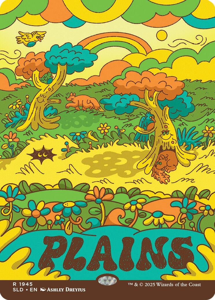 Image for Plains (1945) (1945) (SLD) - Magic: The Gathering