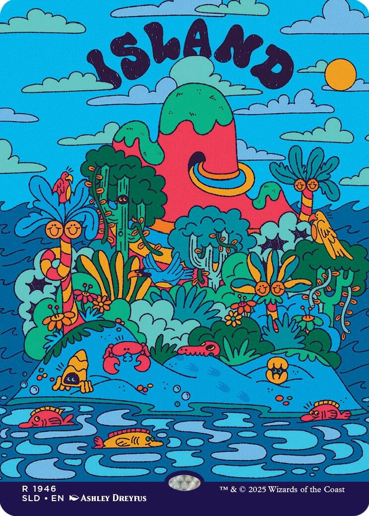 Image for Island (1946) (1946) (SLD) - Magic: The Gathering