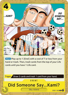 Did Someone Say...Kami? (Reprint) (EB01-060) (PRB-02)