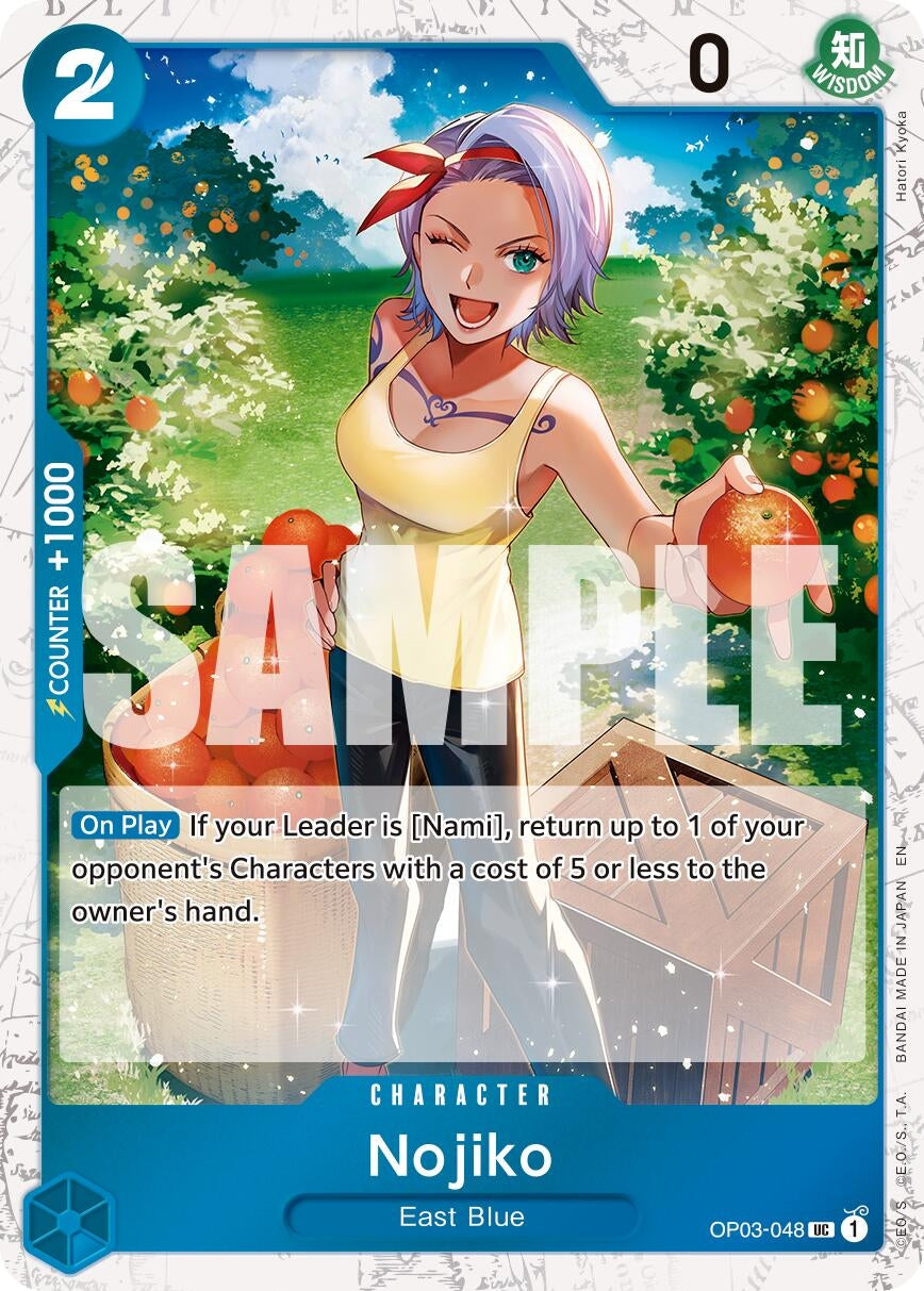 Image for Nojiko (Pirate Foil) (OP03-048) (PRB-02) - One Piece Card Game