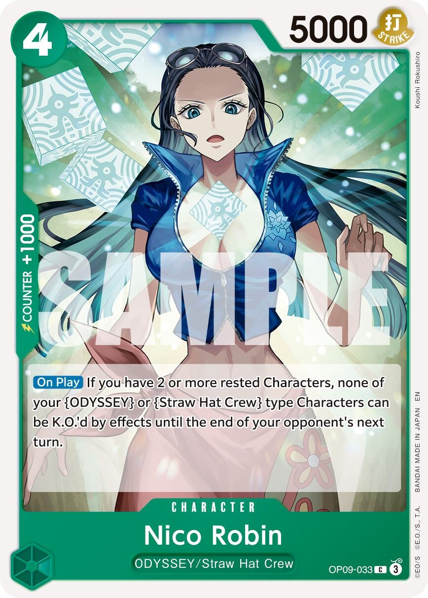 Image for Nico Robin - OP09-033 (Reprint) (OP09-033) (PRB-02) - One Piece Card Game