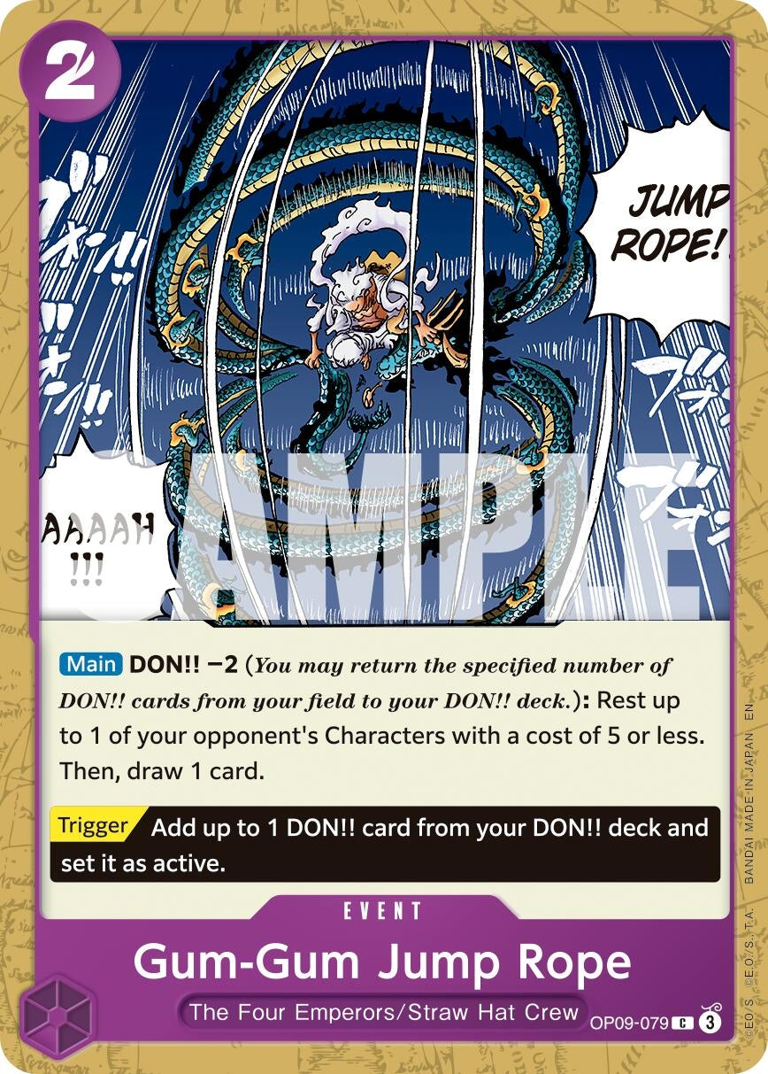 Image for Gum-Gum Jump Rope (Reprint) (OP09-079) (PRB-02) - One Piece Card Game