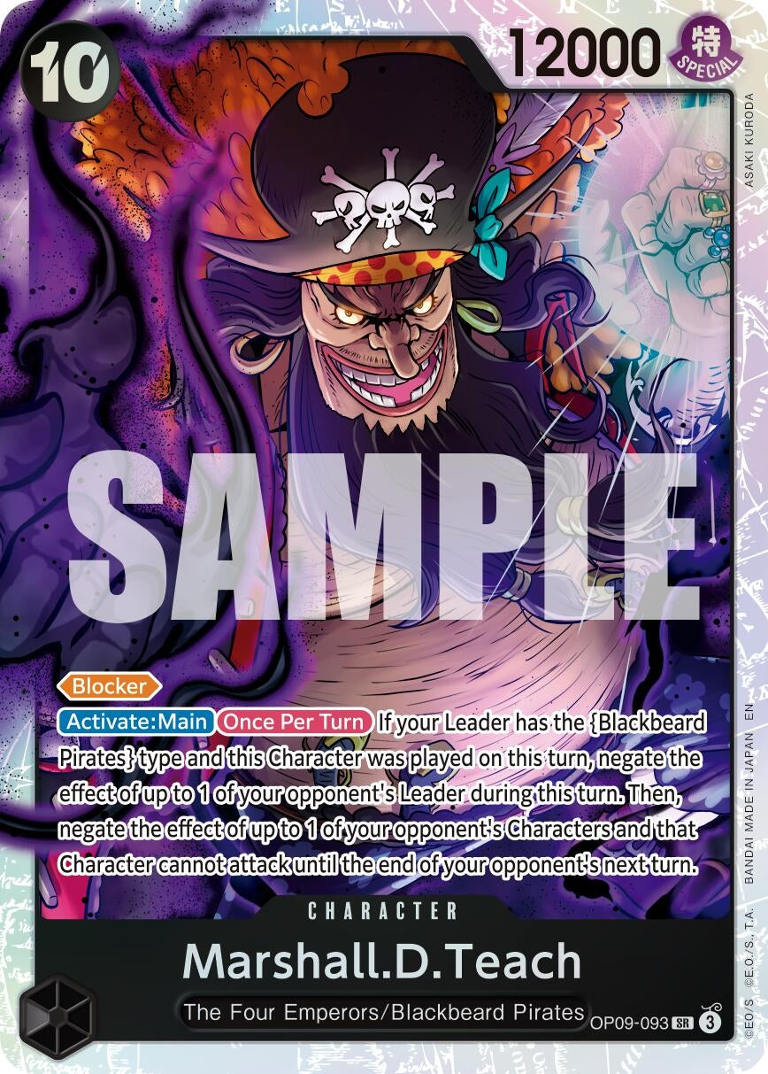 Image for Marshall.D.Teach - OP09-093 (Reprint) (OP09-093) (PRB-02) - One Piece Card Game