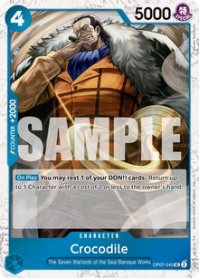 Crocodile - OP07-040 (Pirate Foil) (OP07-040) (PRB-02)