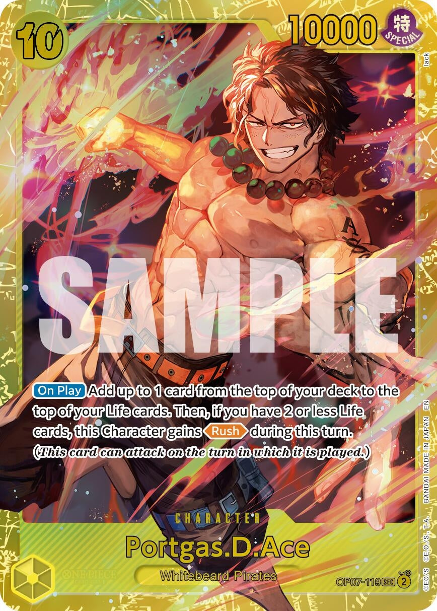 Image for Portgas.D.Ace - OP07-119 (Reprint) (OP07-119) (PRB-02) - One Piece Card Game