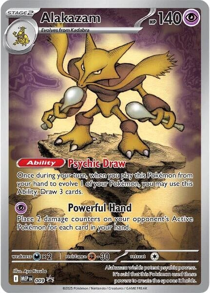 Alakazam - 009 (009) (MEP)